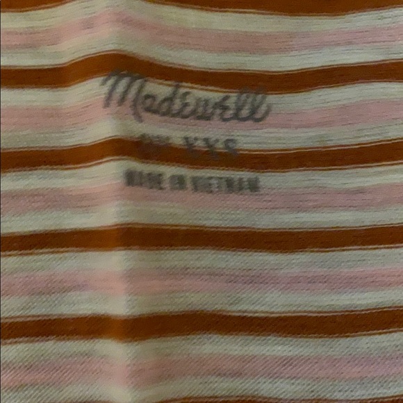 Pink & brown v neck tank - Picture 5 of 7